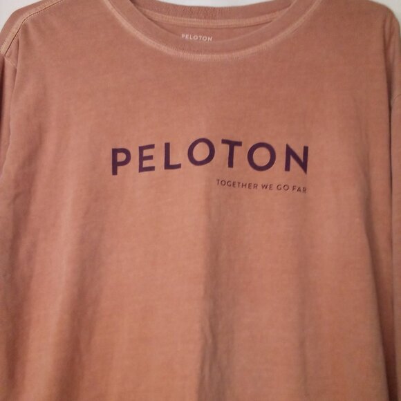 Peloton Shirt Women M Long Sleeve Pink - Picture 11 of 16